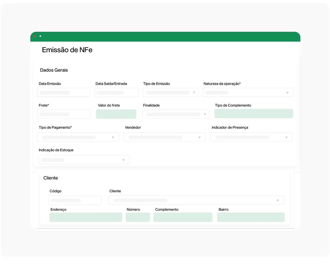 Emissão fiscal no WorthTec Agro